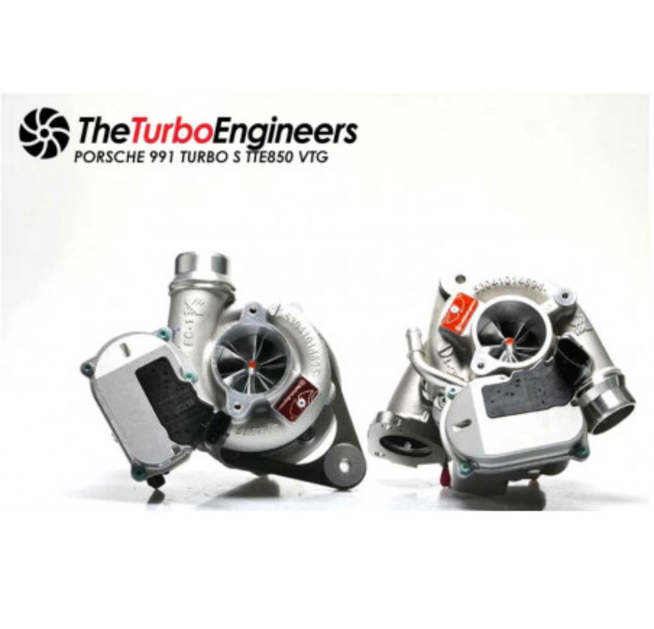 The Turbo Engineers TTE850 VTG hybride turbo upgrade voor Porsche 991 Turbo S